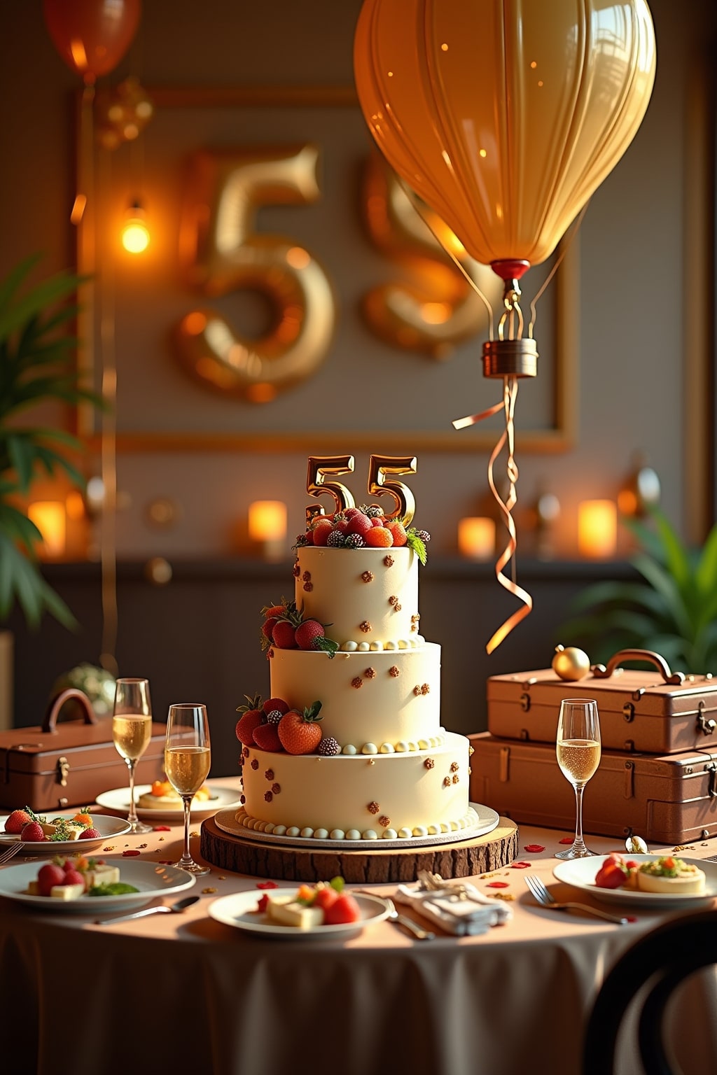 Birthday Ideas 55th-Titel