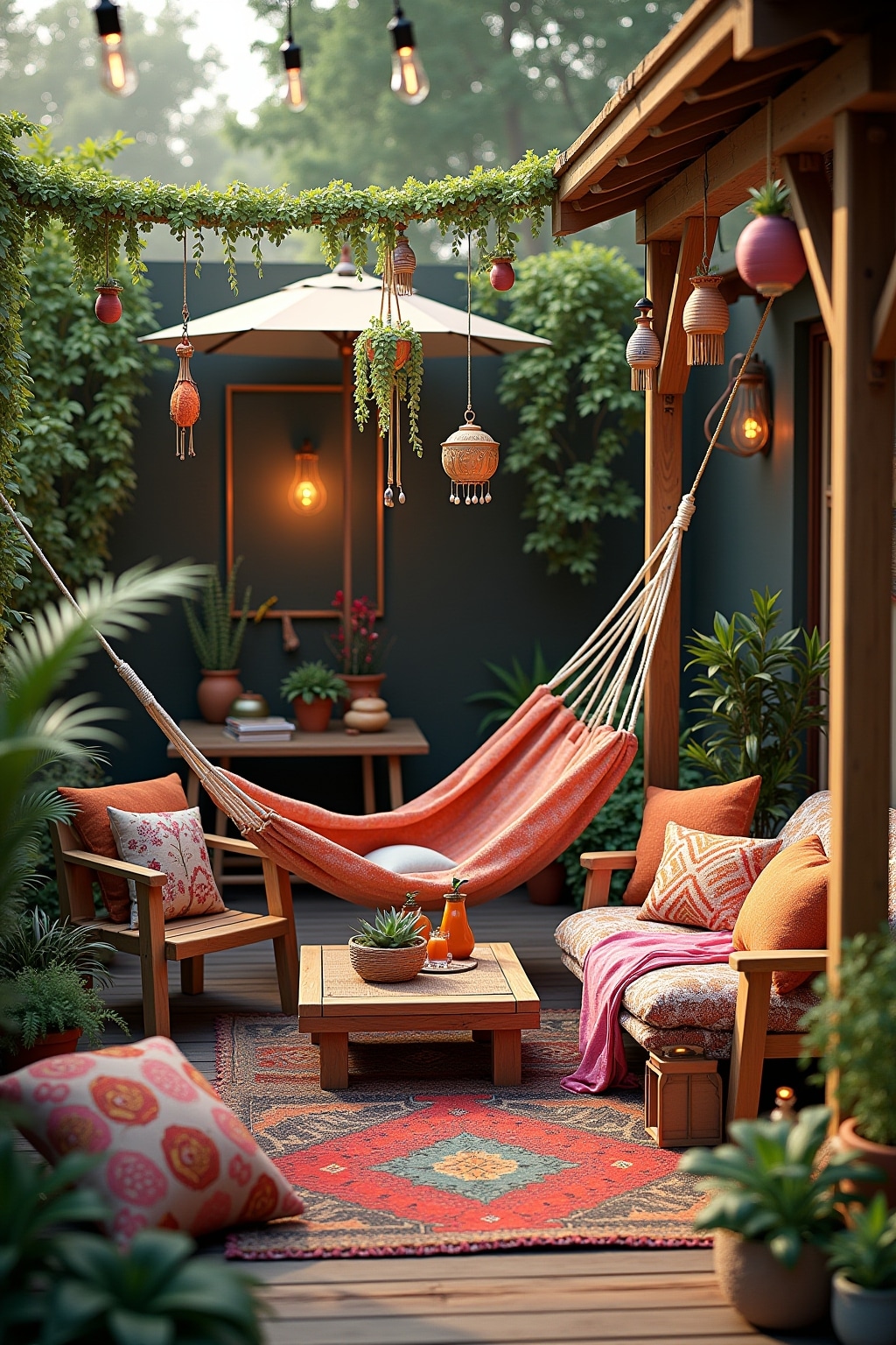 Boho Garten Ideen-Titel