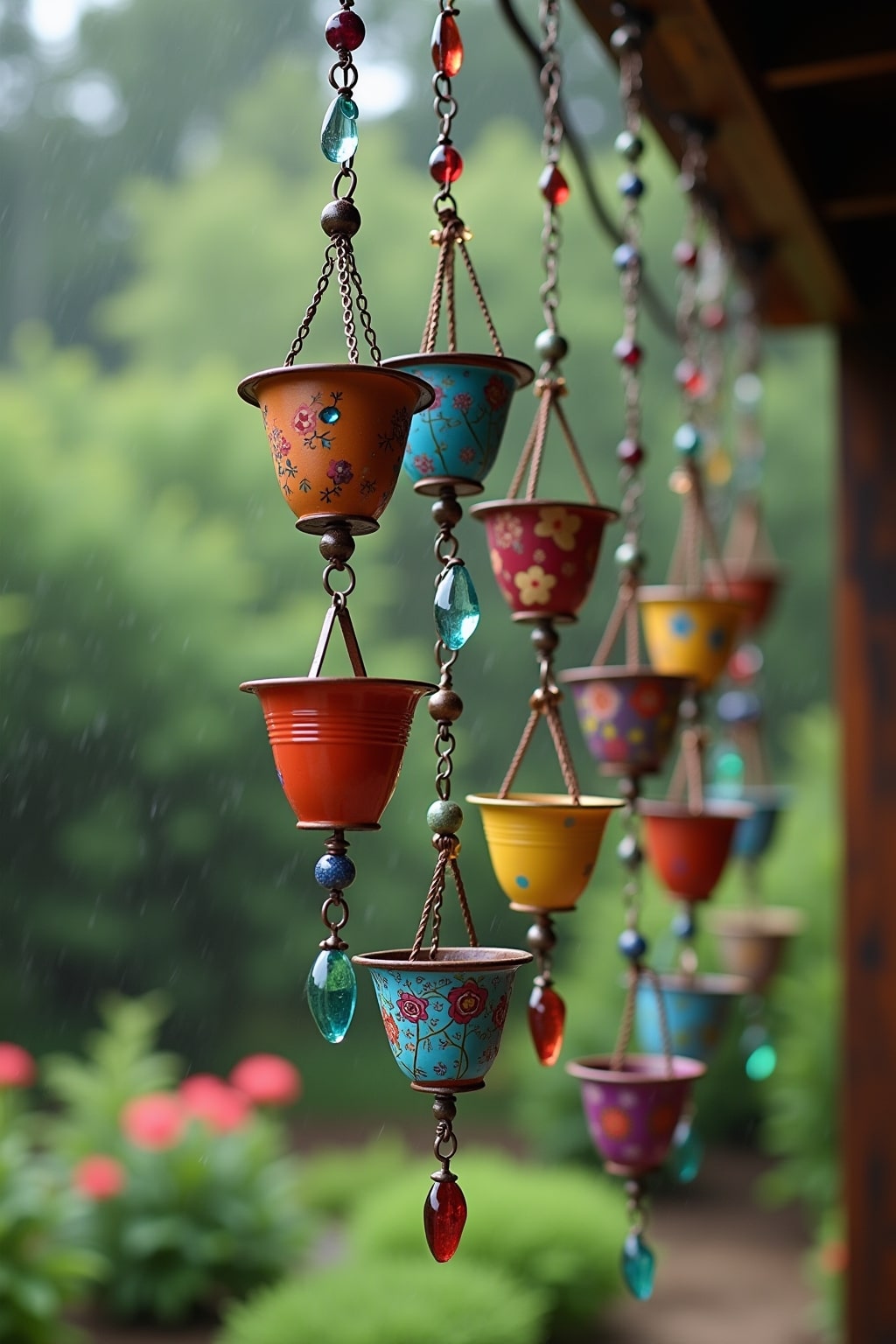 DIY Regenketten Ideen für Ihren Garten-Titel