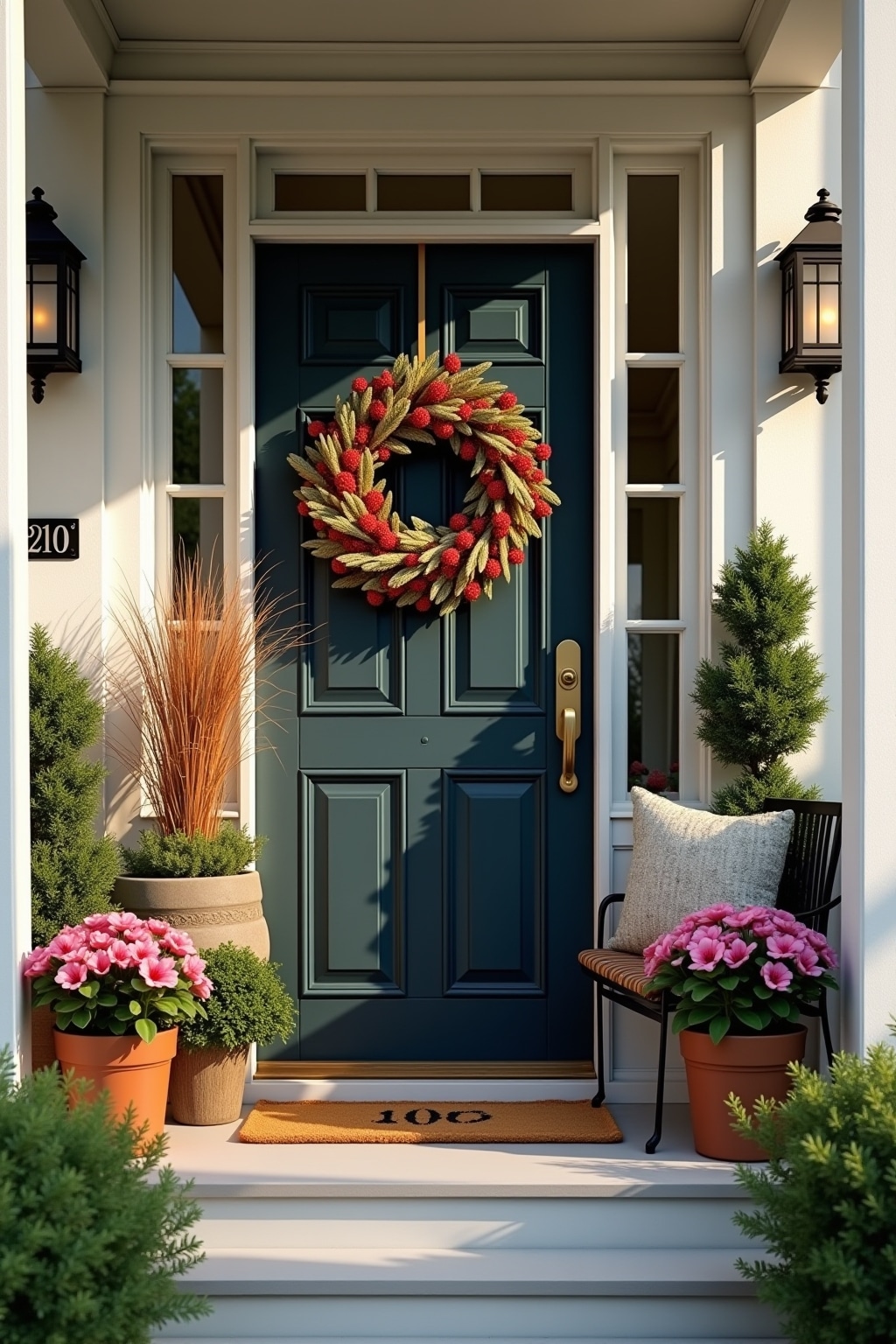 Deko Ideen für Hauseingang-Titel