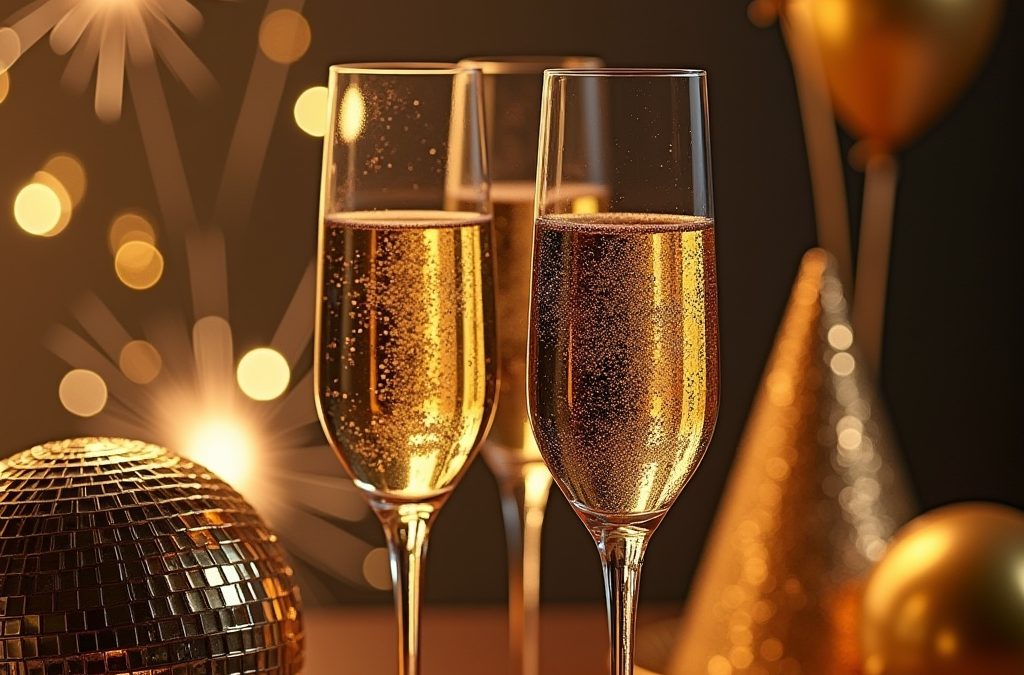 10 atemberaubende Deko Ideen für deine Silvesterfeier