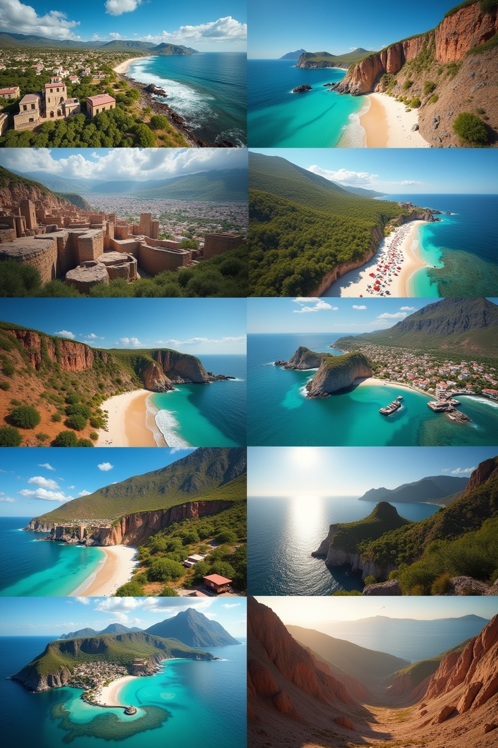 Destinations for Vacation Bucket list-Titel