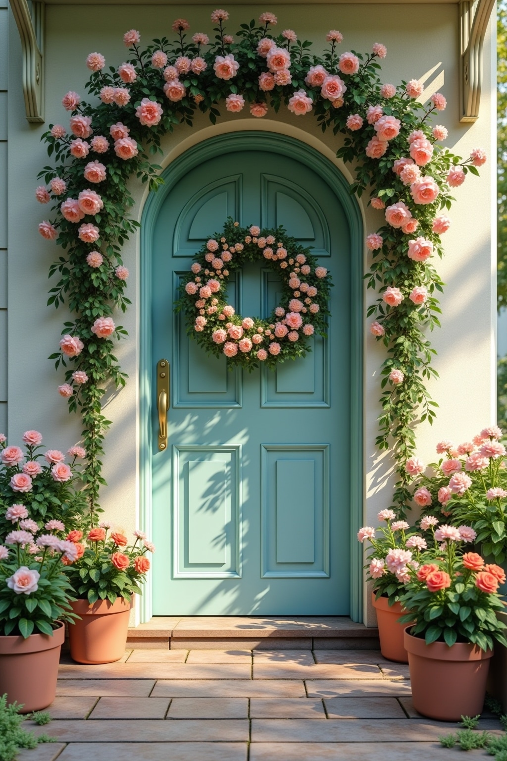 Frische Frühlingsdeko Ideen für den Hauseingang-Titel