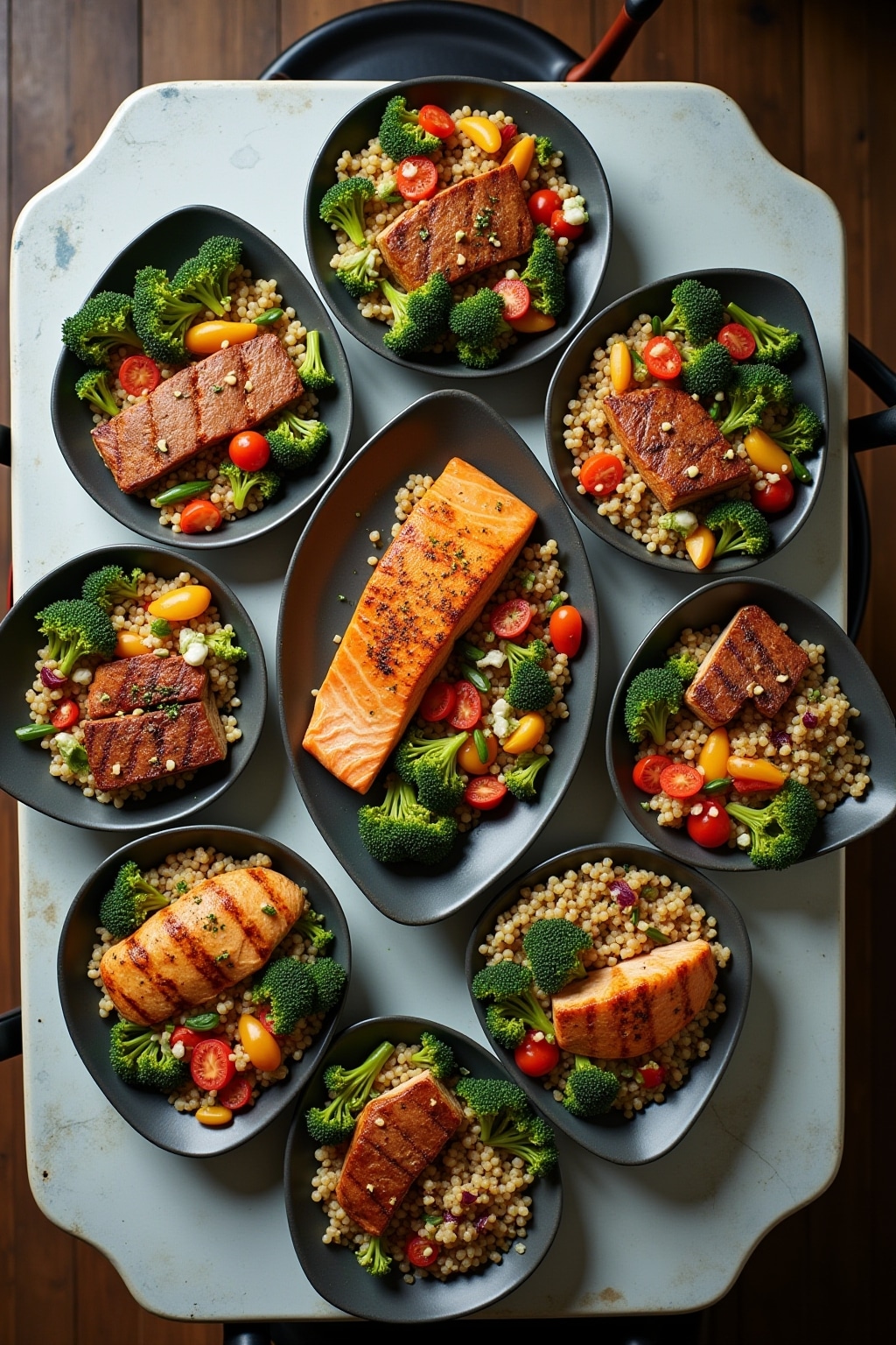 High Protein Dinner Recipes-Titel