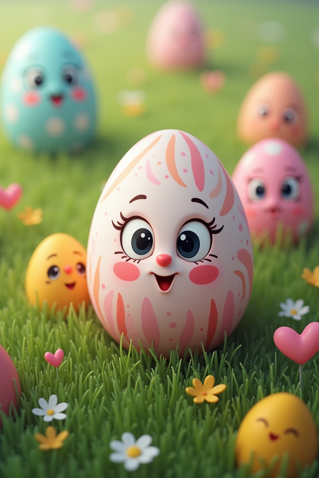 Lustige Ostereier bemalen Ideen-Titel