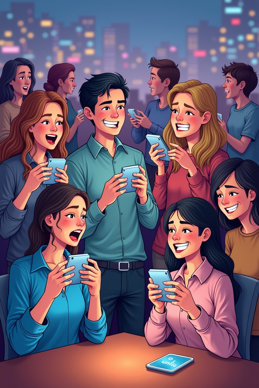 Lustige Sprüche über Social Media-Titel