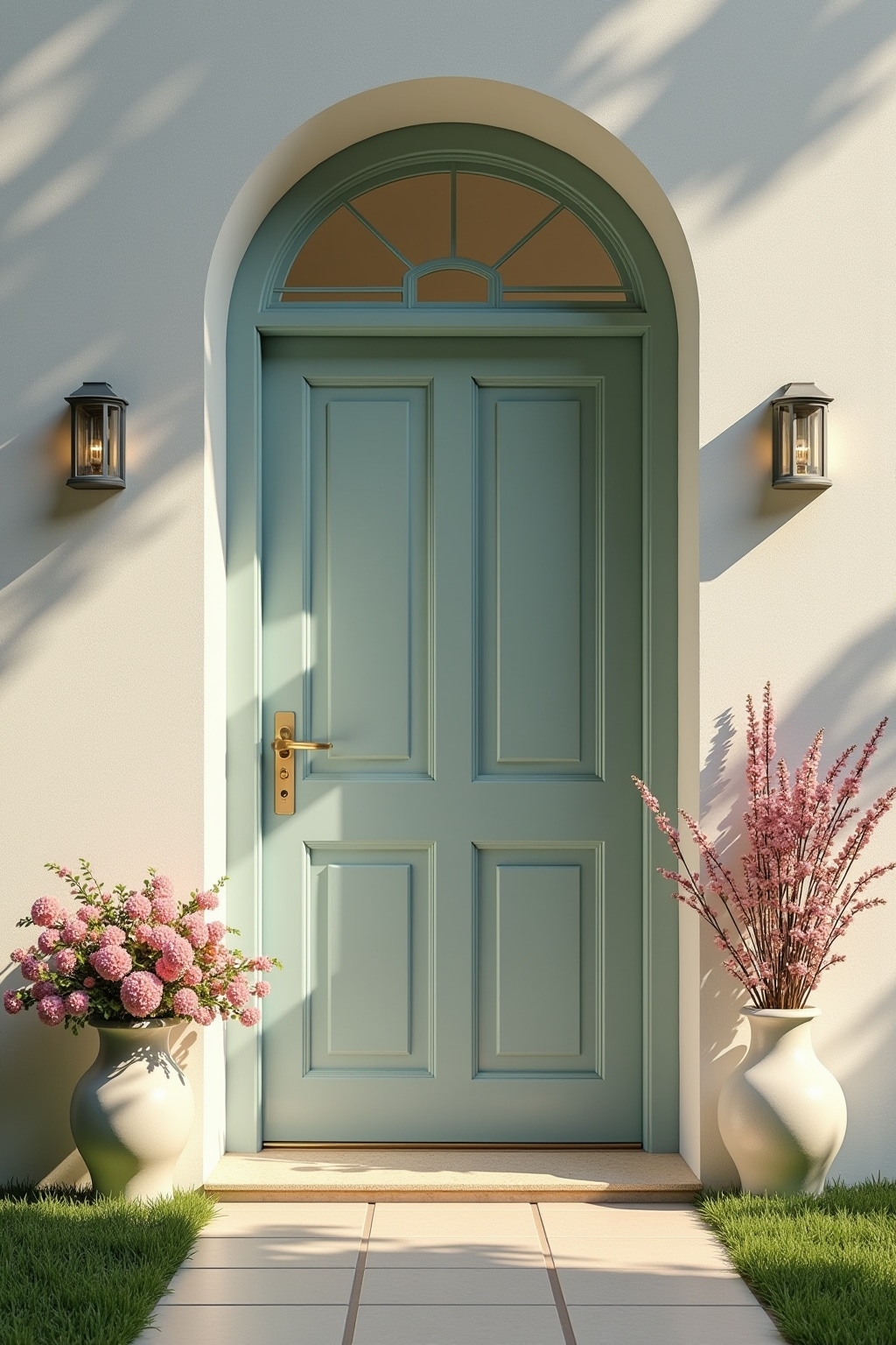 Moderne Frühlingsdeko Ideen für den Hauseingang-Titel