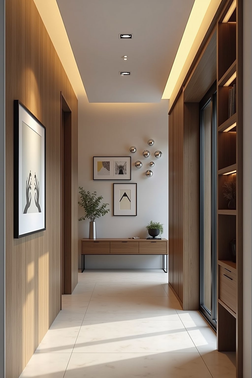 Moderne Wanddeko Ideen für den Flur-Titel