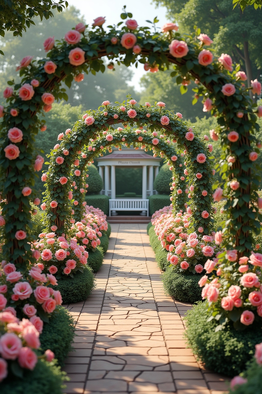 Rosengarten Ideen für den Garten-Titel