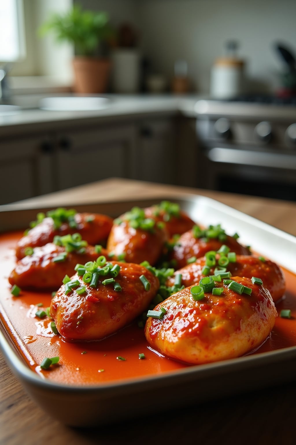 baked sweet chili chicken bites recipes-Titel