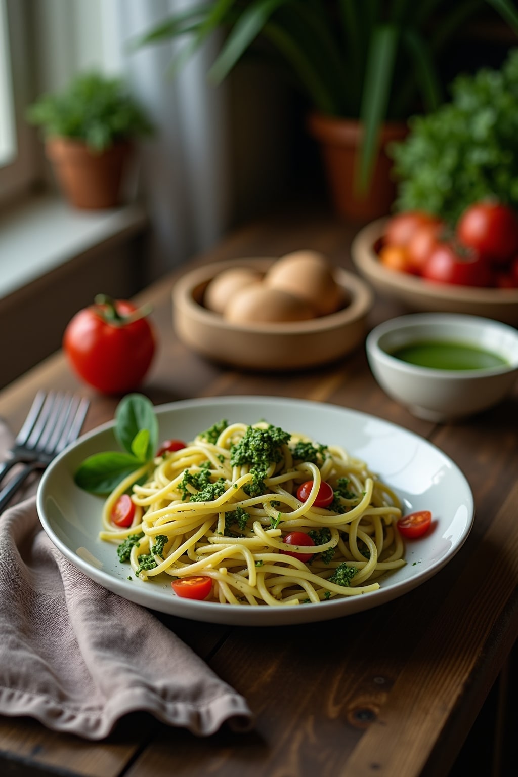 beginners pesto pasta recipes-Titel