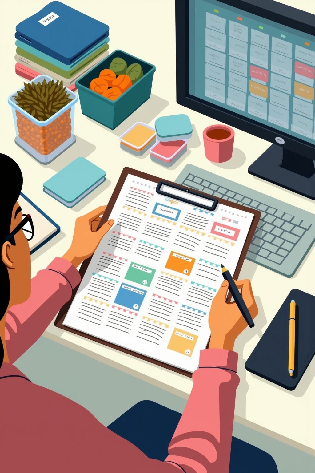 daily routines of people with organization secrets-Titel