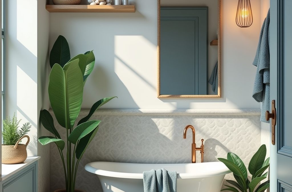 10 inspirierende Dekoideen fürs Badezimmer