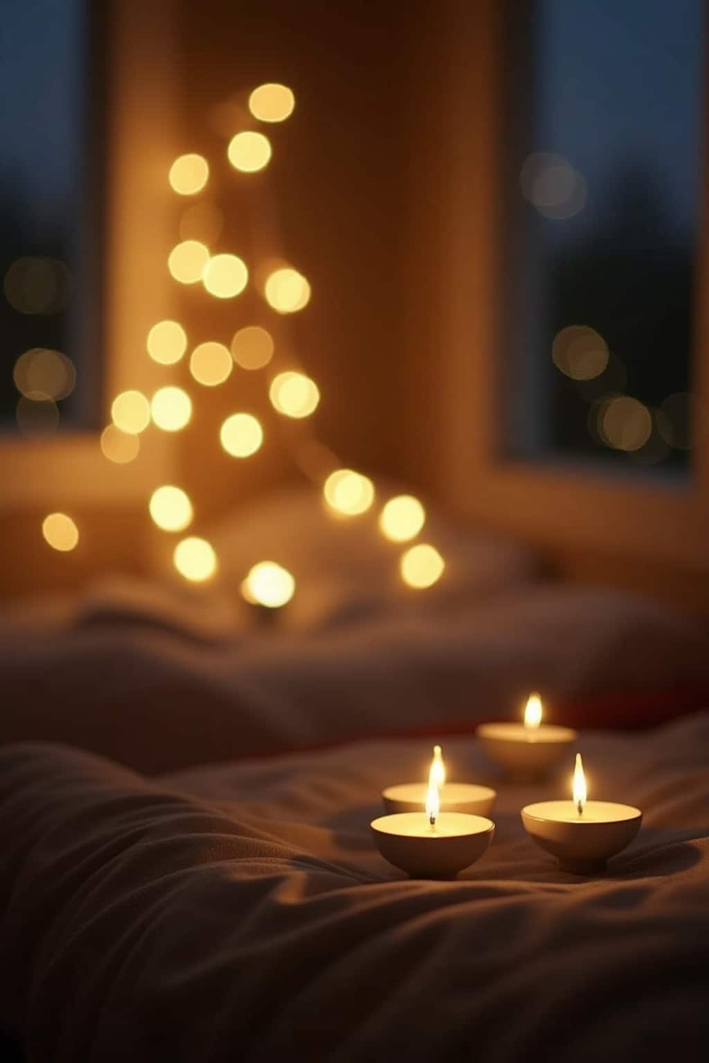 einfache dekoideen mit lichterketten-Titel