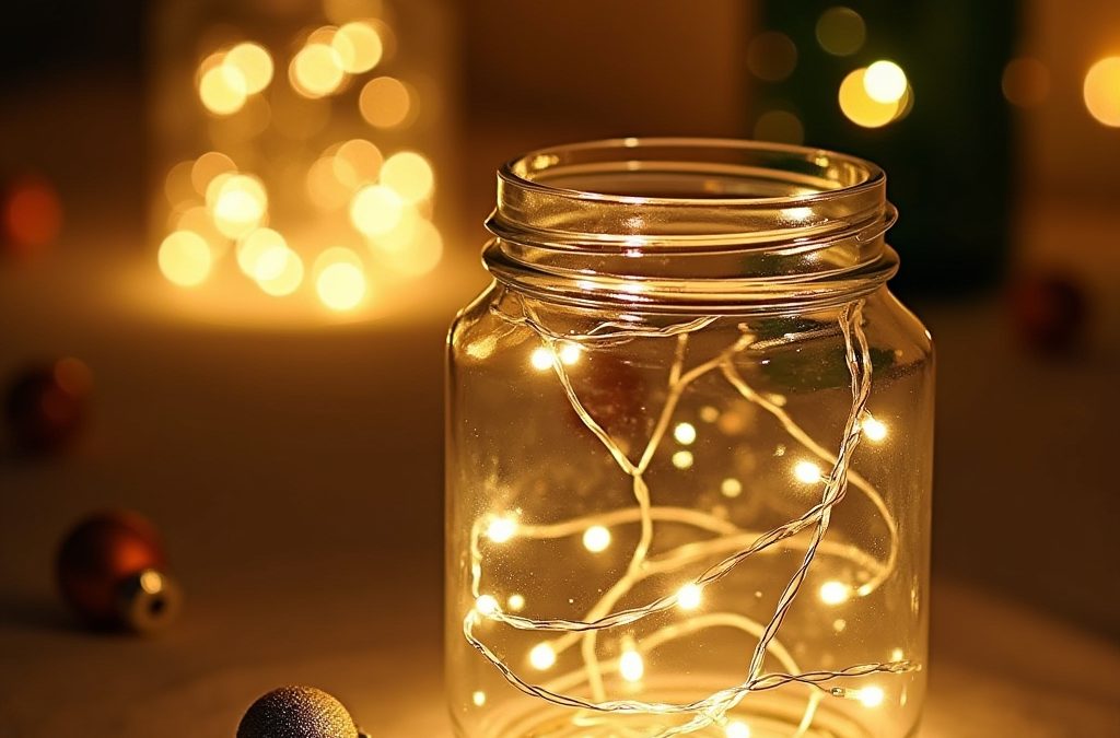 10 zauberhafte einfache Dekoideen mit Lichterketten