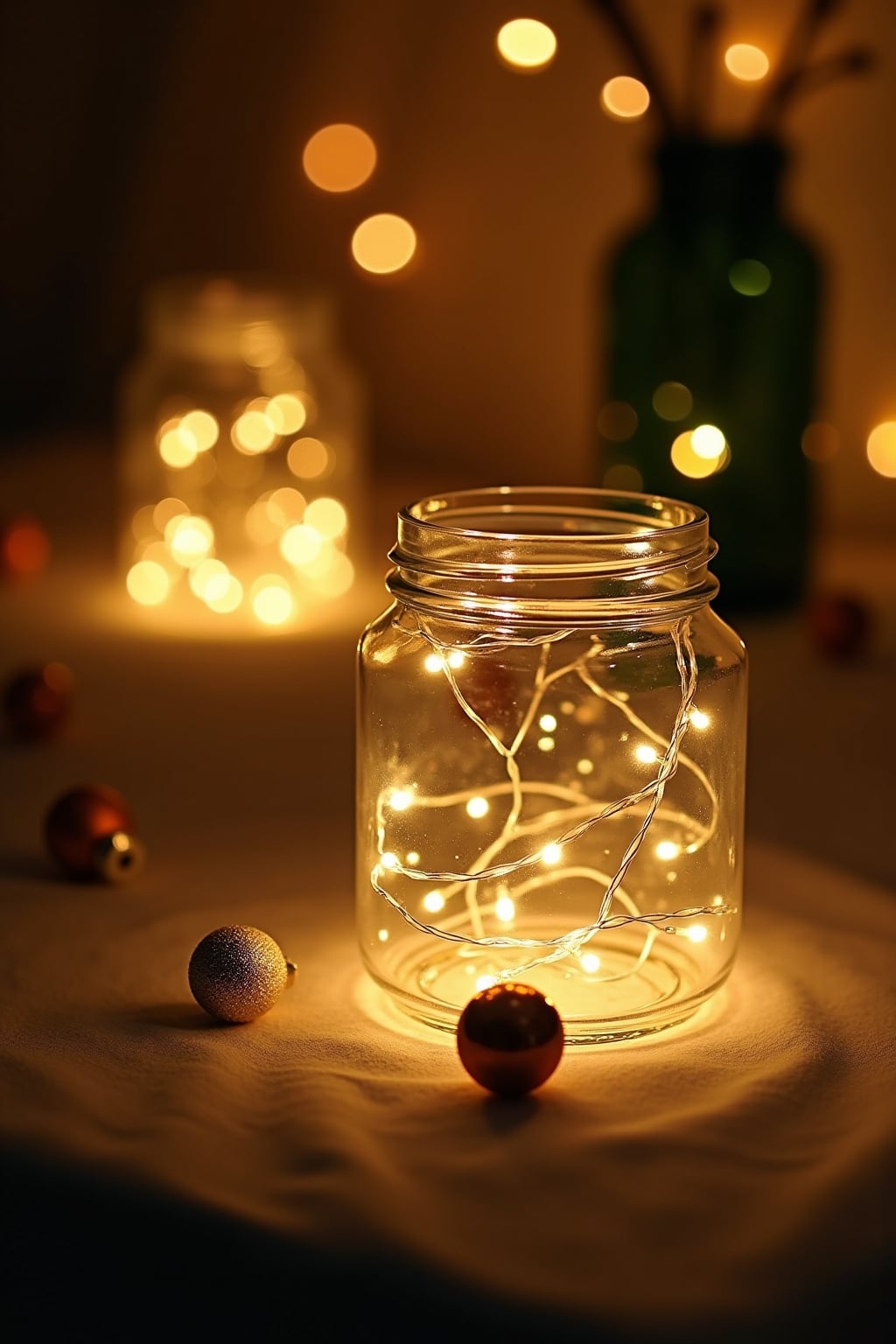 einfache dekoideen mit lichterketten-Titel