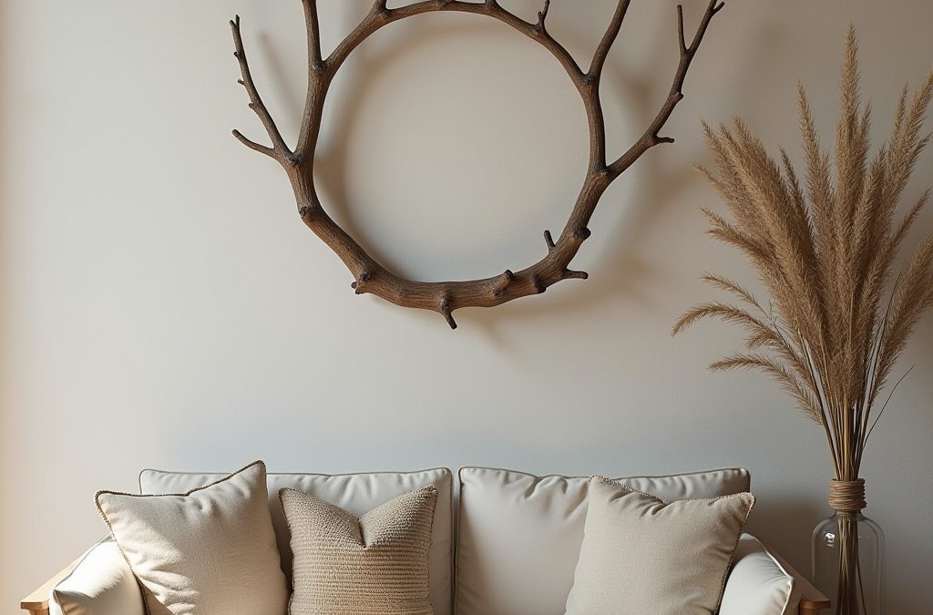 10 kreative hängende Ast Ideen für dein Zuhause