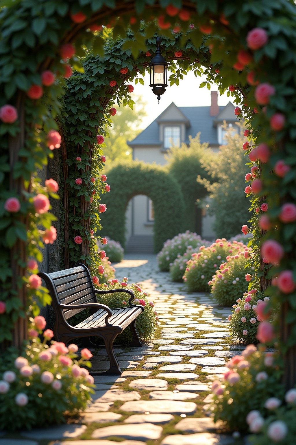 romantische Gartenideen im englischen Charme-Titel