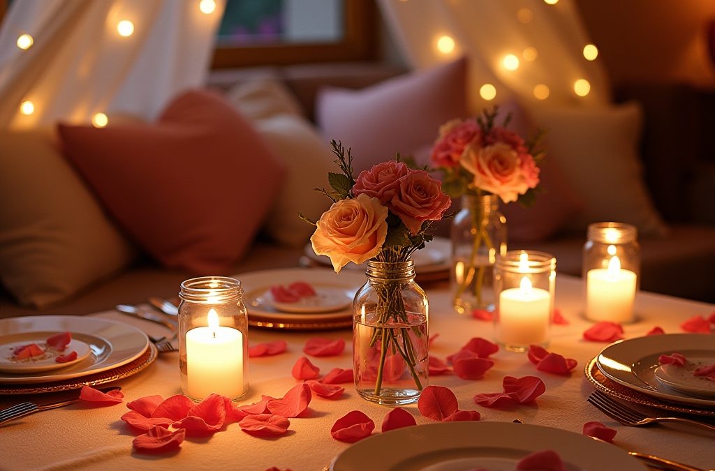 10 traumhafte romantische Deko-Ideen für Zuhause