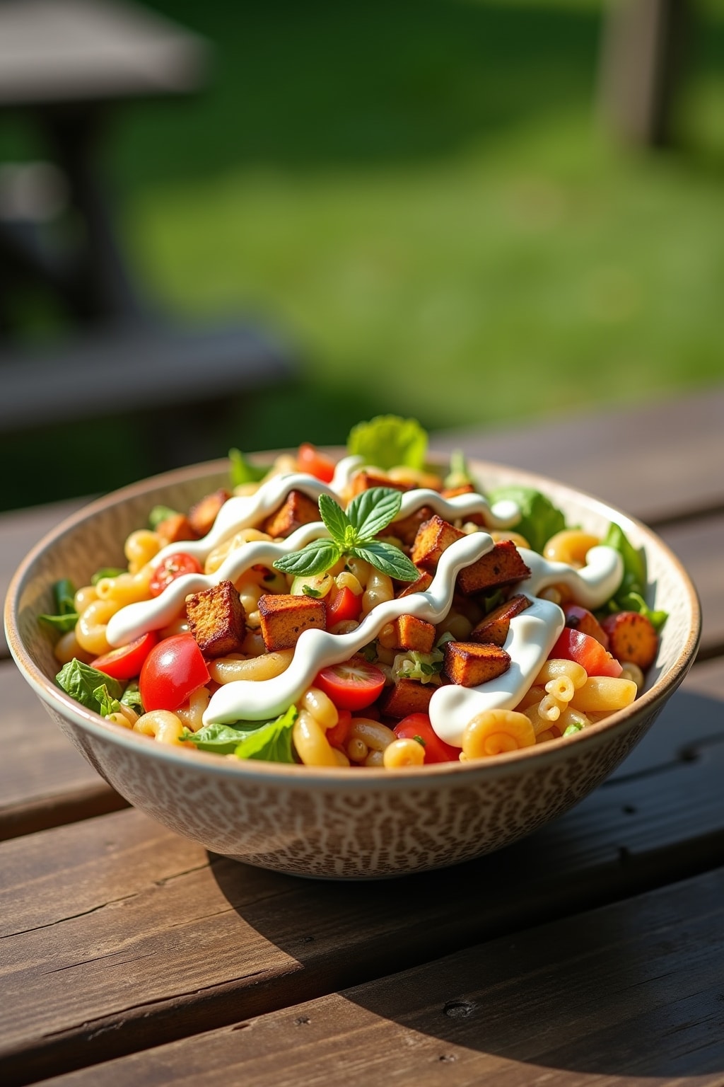 vegan bbq ranch pasta salad recipes-Titel