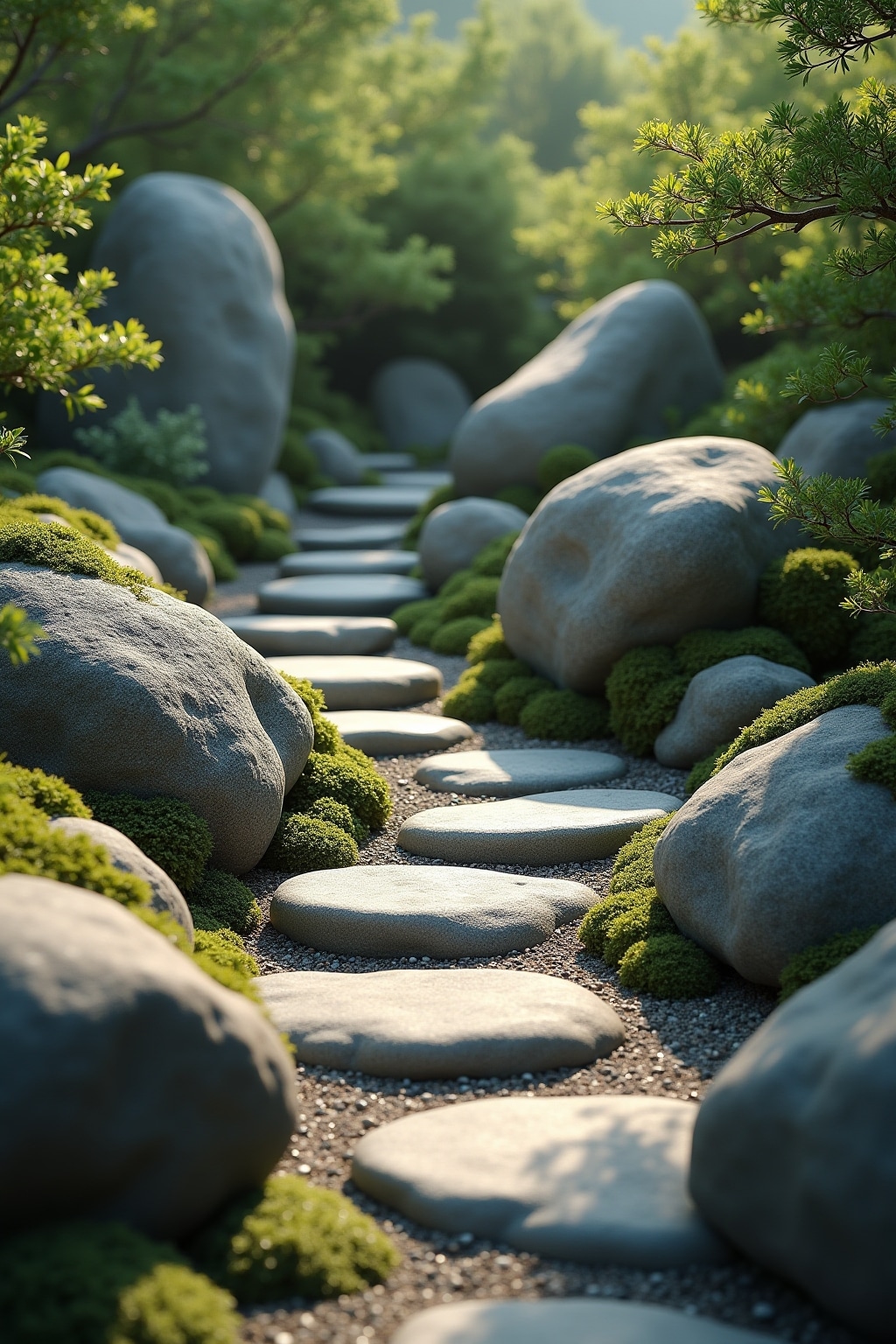 Findlinge im Garten Deko ideen-Titel