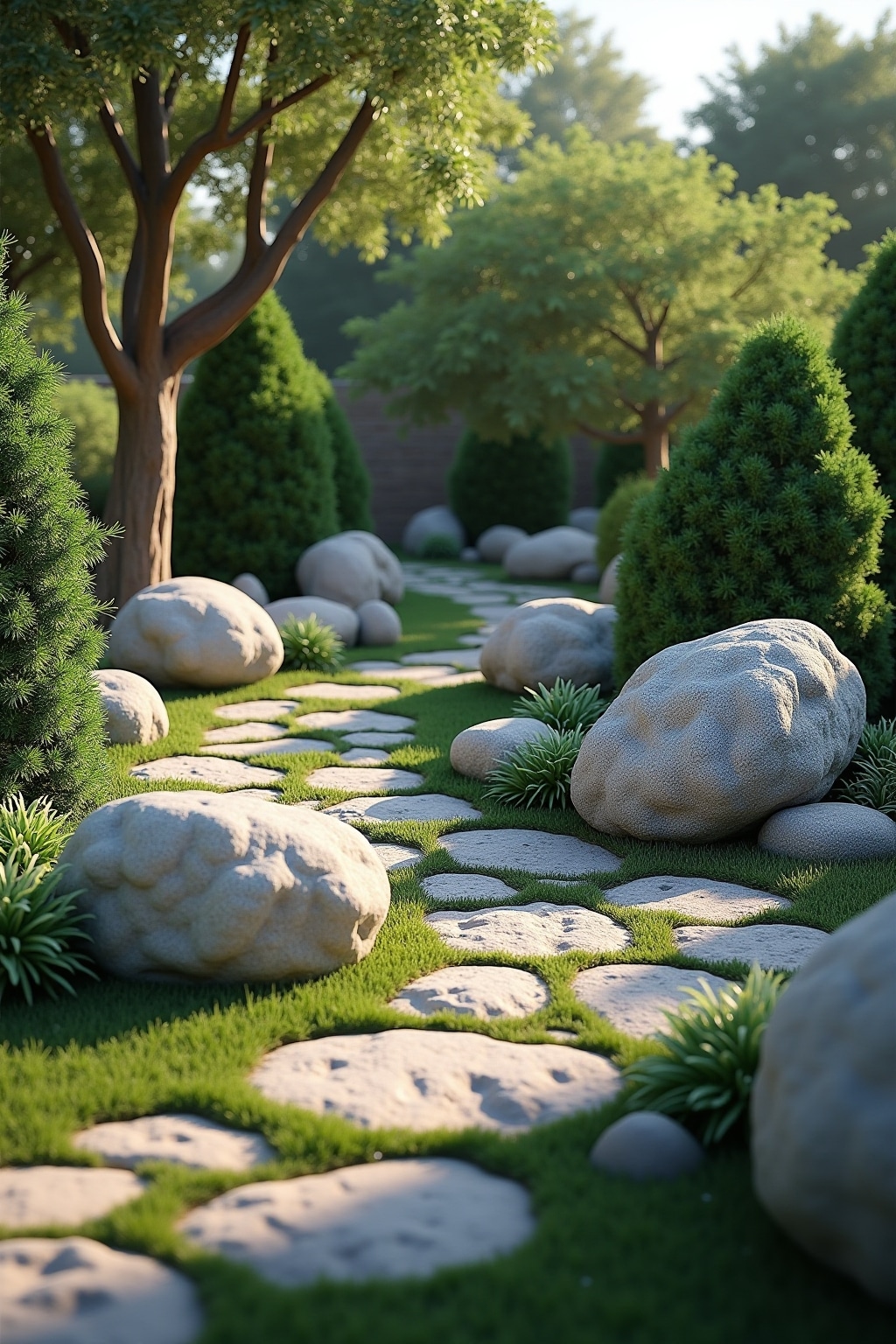 Findlinge im Garten Deko ideen-Titel