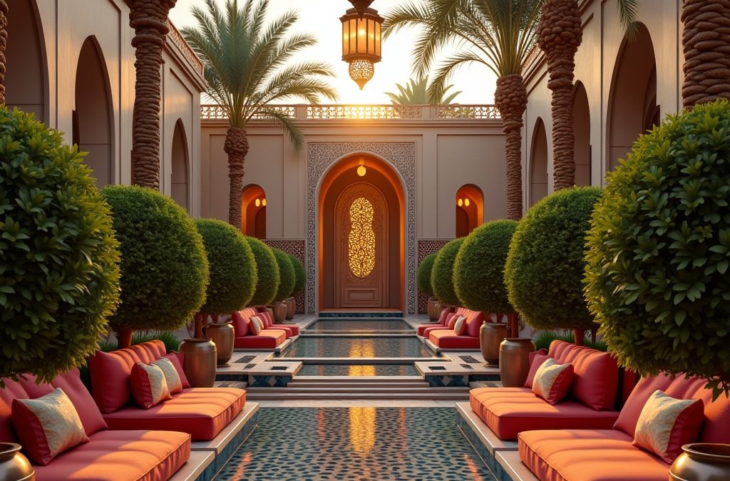 9+ Garten Deko Ideen im arabischen Stil