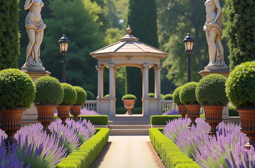 9+ Garten Deko Ideen im französischen Stil