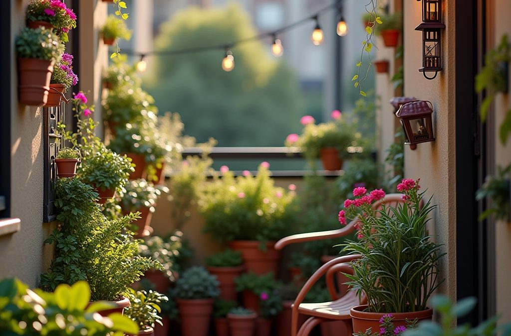 9+ Garten Deko Ideen für deinen Balkon