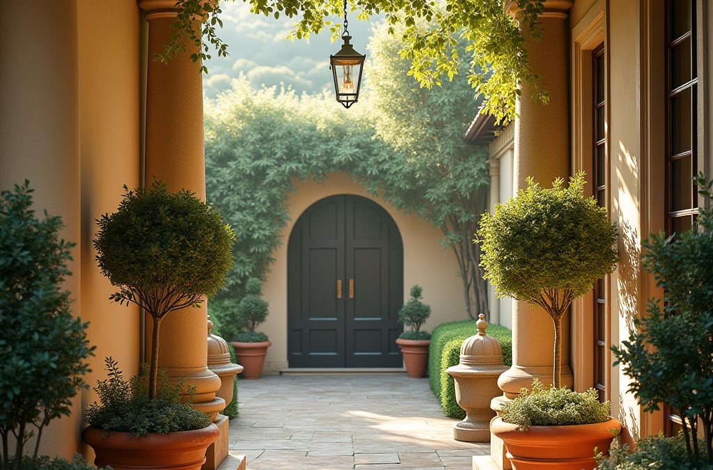 9+ Garten Deko Ideen im italienischen Stil