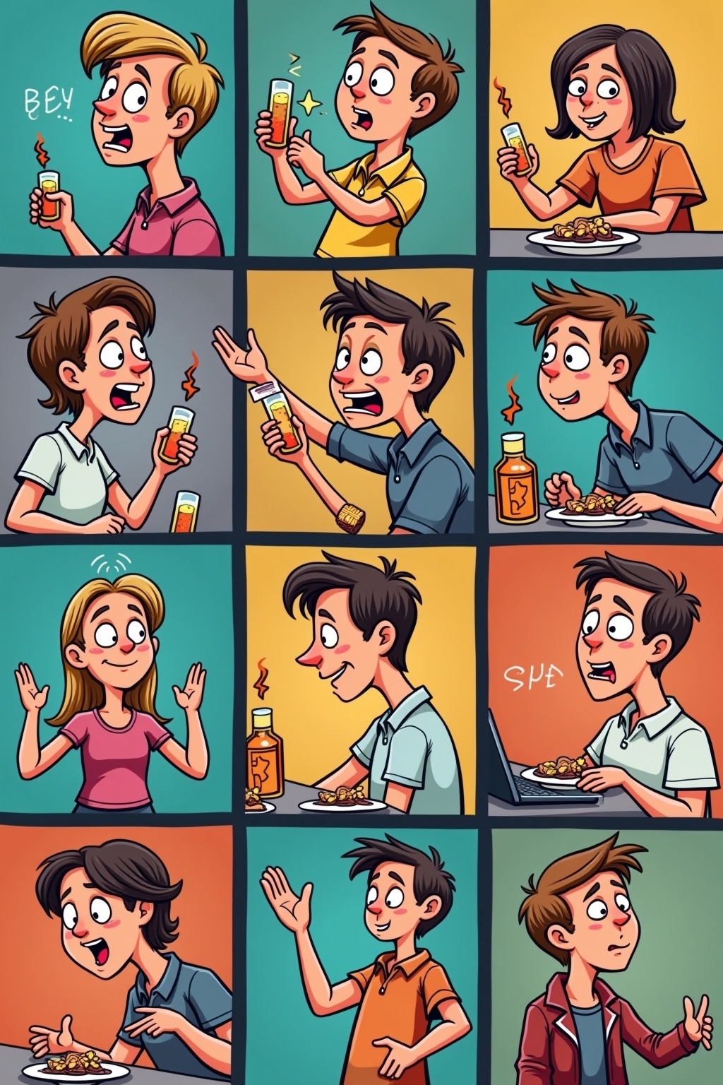 Humorvolle Sprüche über Alltagsfails-Titel