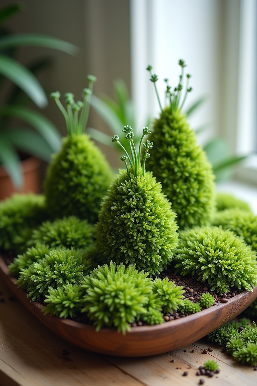 Kreative Frühlingsdeko Ideen mit Moos-Titel