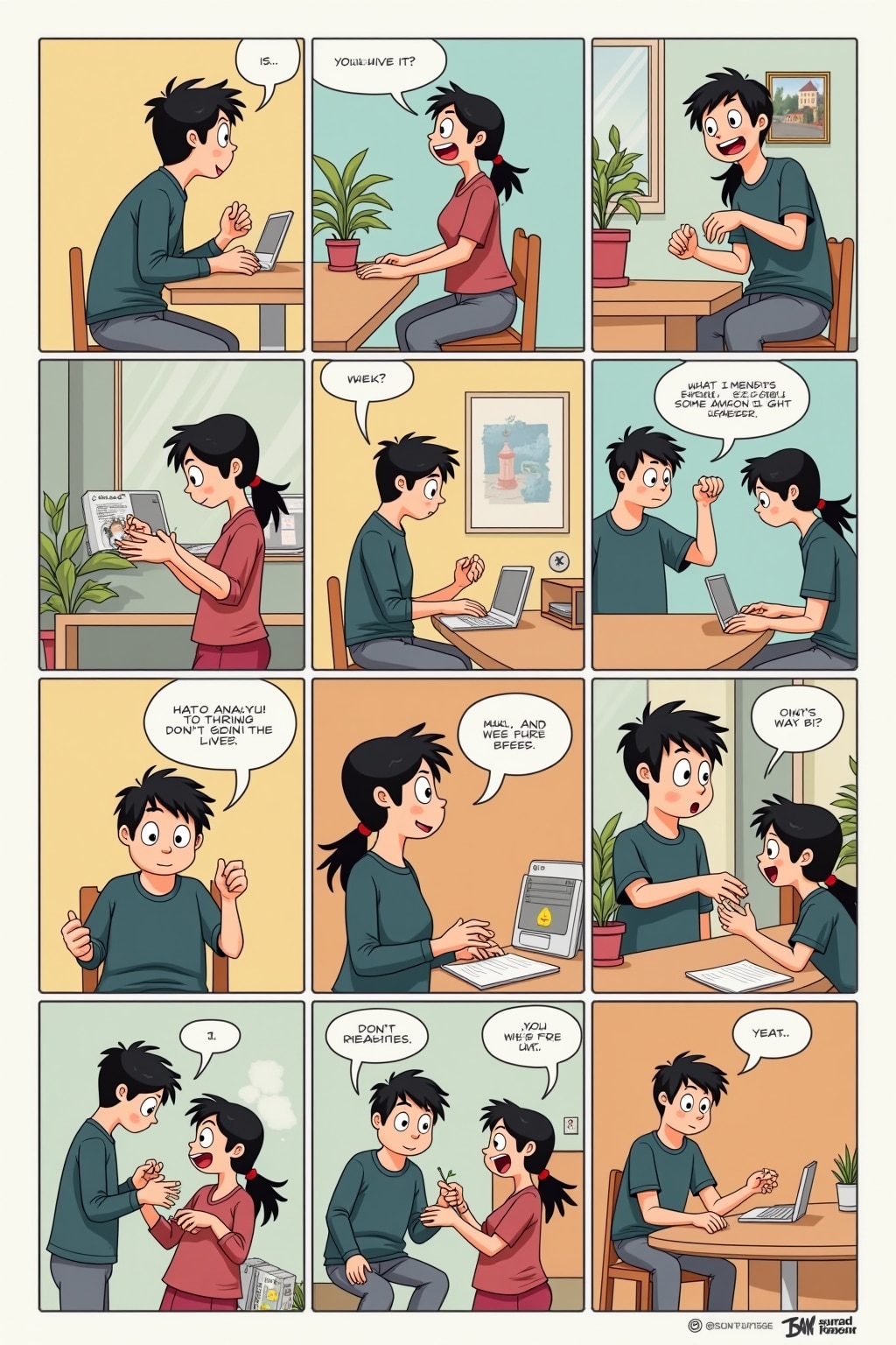 Lustige Sprüche über Alltagslogik-Titel