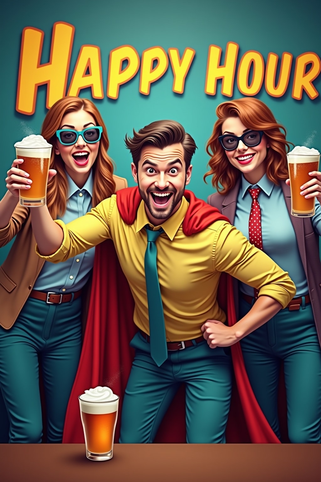 Lustige Sprüche über Feierabendhelden-Titel