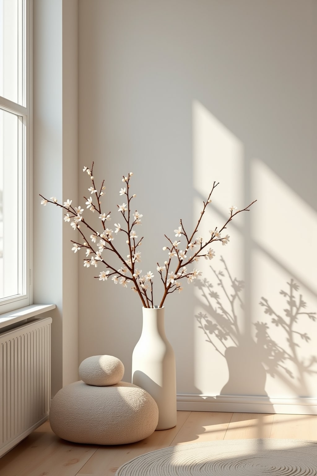 Moderne Deko Ideen für Frühling mit Zweigen-Titel