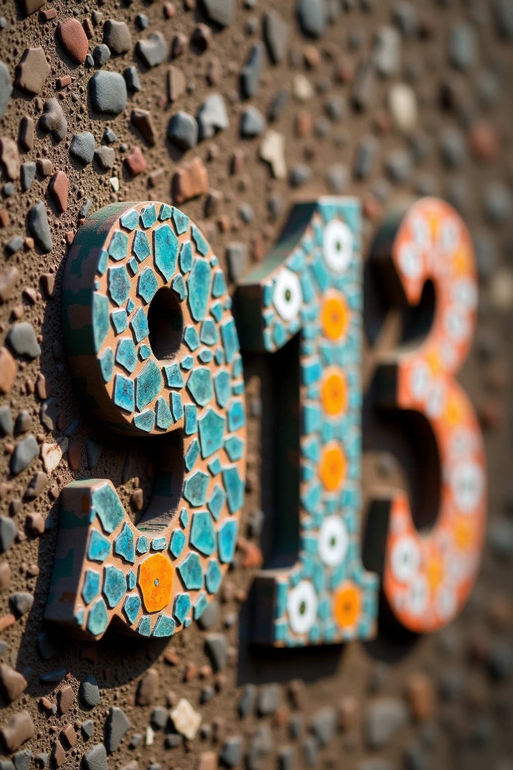 Mosaik Hausnummern DIY Ideen-Titel Mosaik Hausnummern DIY Ideen-Titel