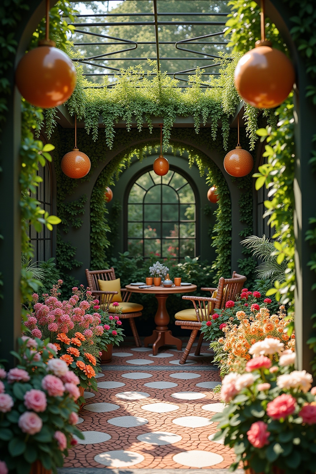 Pflanzen Kaleidoskop Garten Deko ideen-Titel